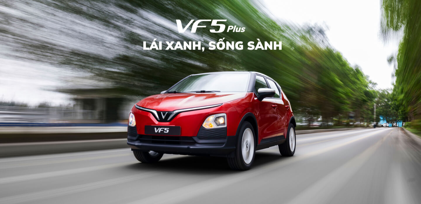 Xe điện VinFast VF 5 Plus - Giá xe, lăn bánh và ưu đãi đại lý