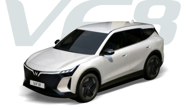 Ngoại thất xe điện VinFast VF 8 góc trước